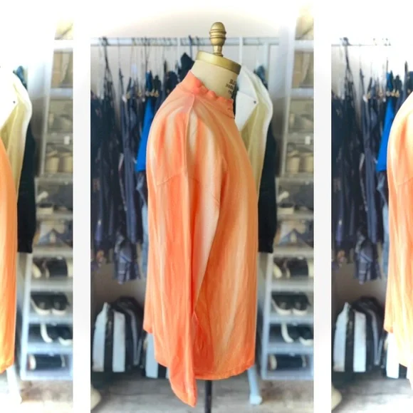 HERON PRESTONLStonewashed Mock Turtleneck Organic Cotton “Men’s” L/S Top